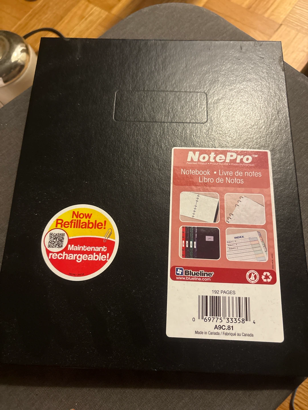NotePro Refillable Notebook