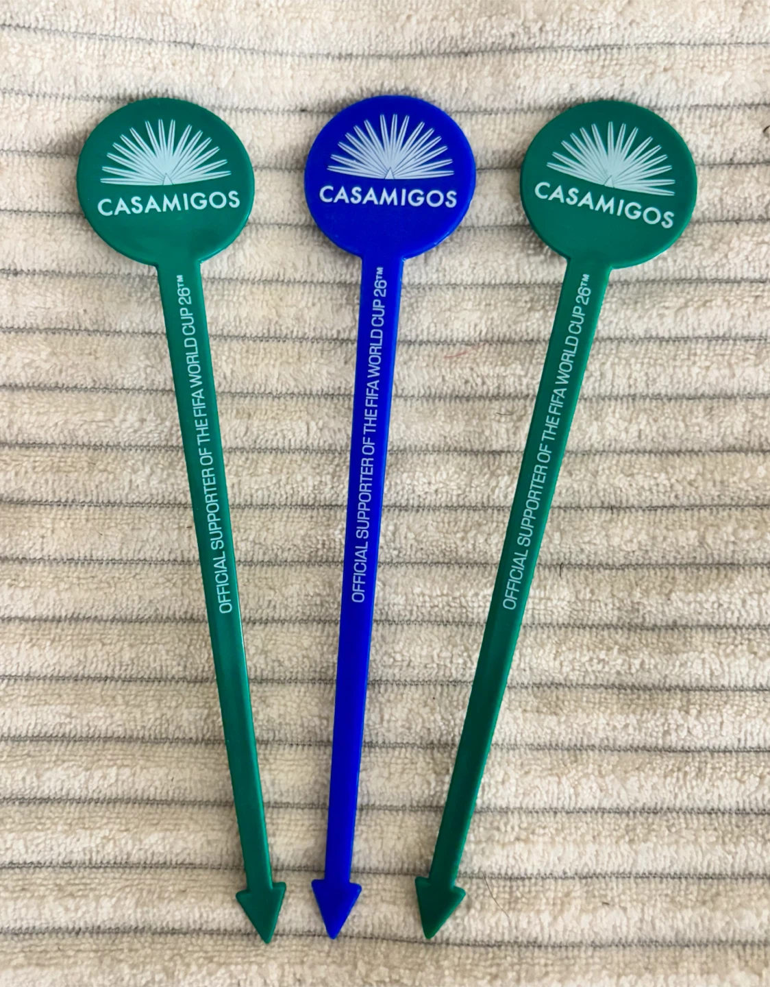 Casamigos FIFA World Cup 2026 Official Supporter Stirrer Sticks