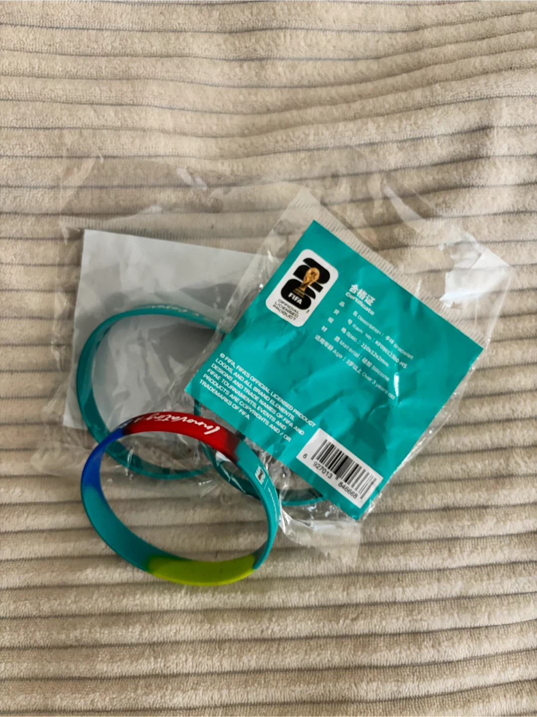 Hisense FIFA World Cup 2026 Official Sponsor Silicone Bracelet