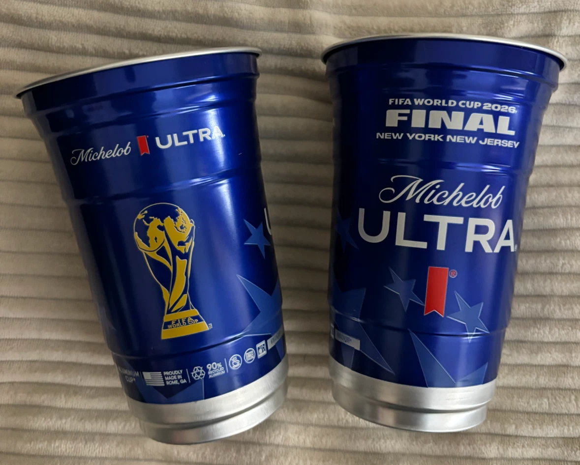 Michelob ULTRA FIFA World Cup 2026 Final Cups (Set of 2)