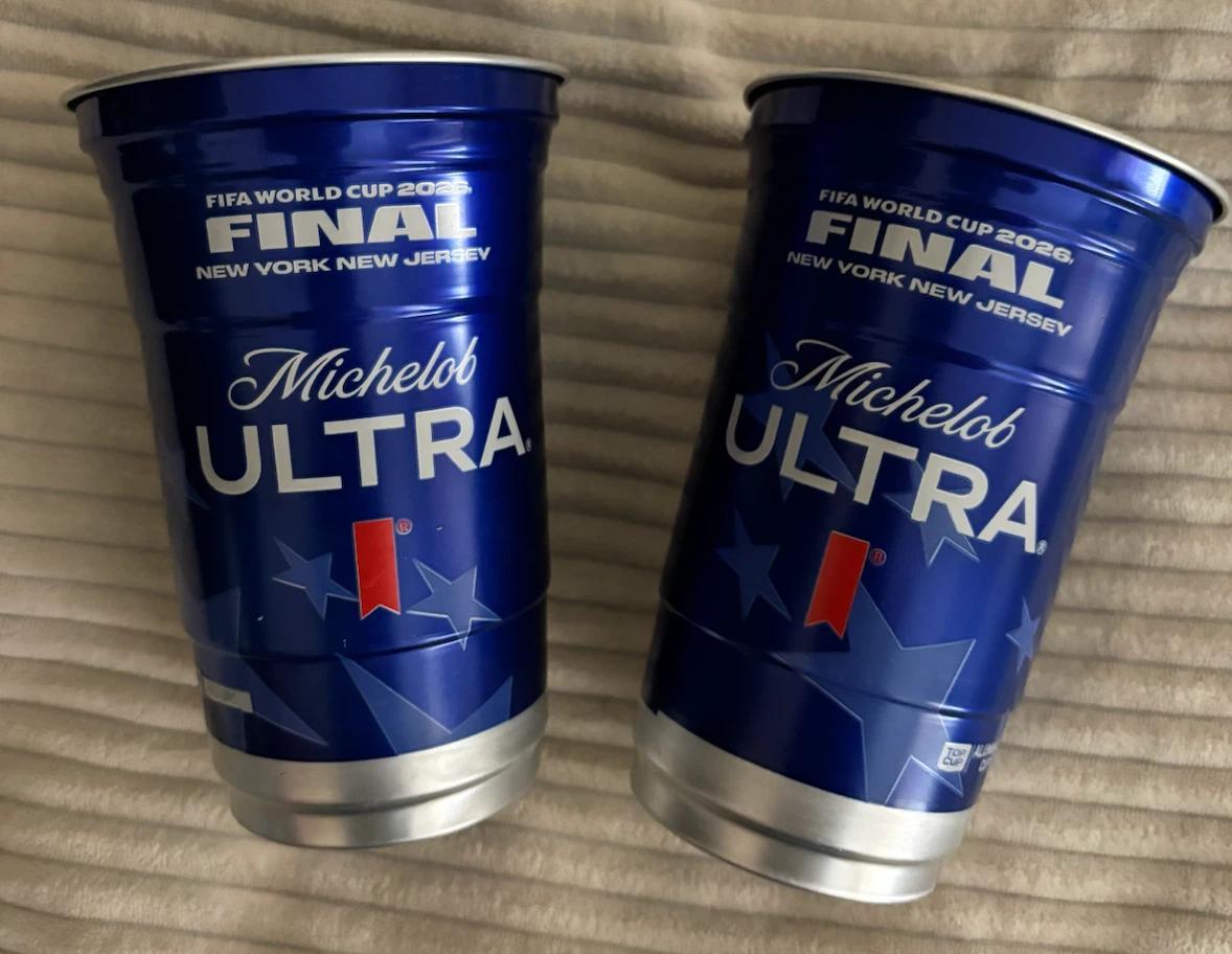 Michelob ULTRA FIFA World Cup 2026 Final Cups (Set of 2) - photo 2