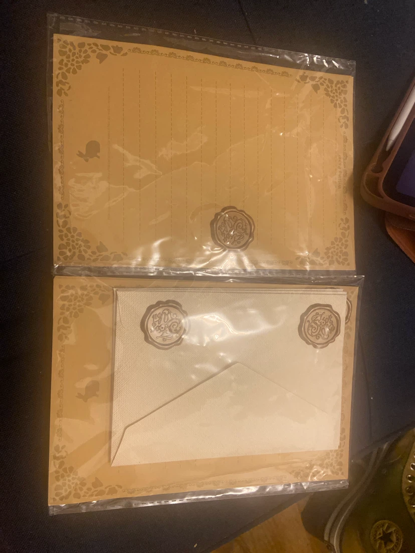 Vintage Style Stationery Set - Letter Paper & Envelopes