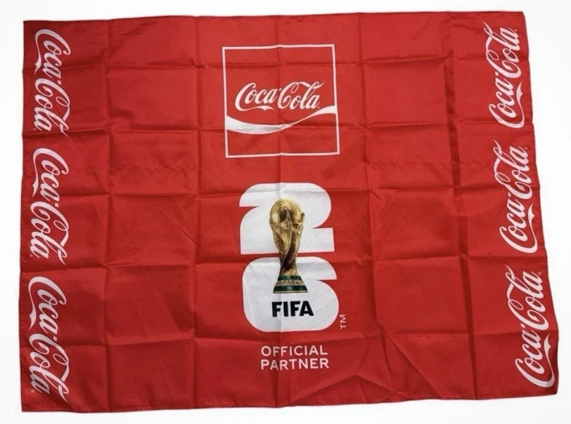 Coca-Cola FIFA Official Partner World Cup 2026 Flag - photo 3