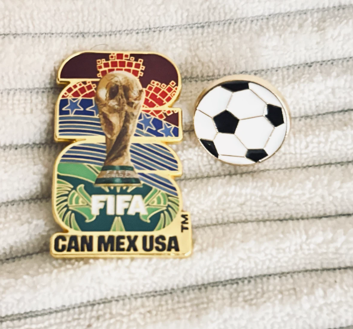 FIFA World Cup 2026 Pins CAN MEX USA