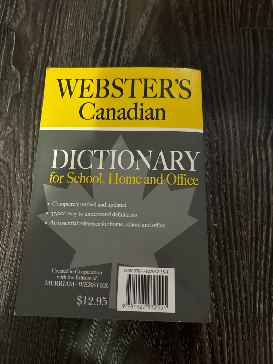 Webster's Canadian Dictionary for School, Home and Office - photo 3