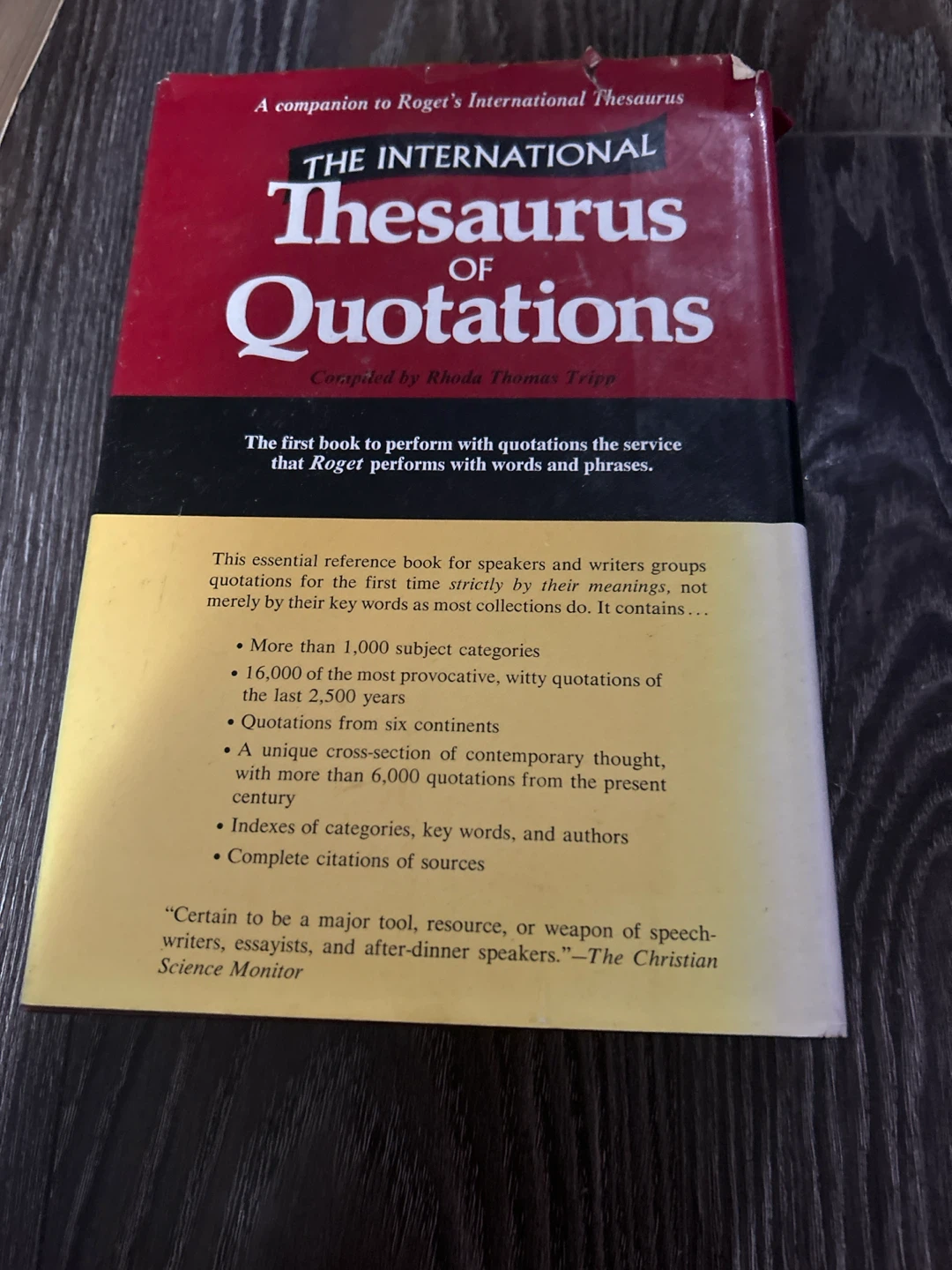 Roget's International Thesaurus Fourth Edition - photo 5