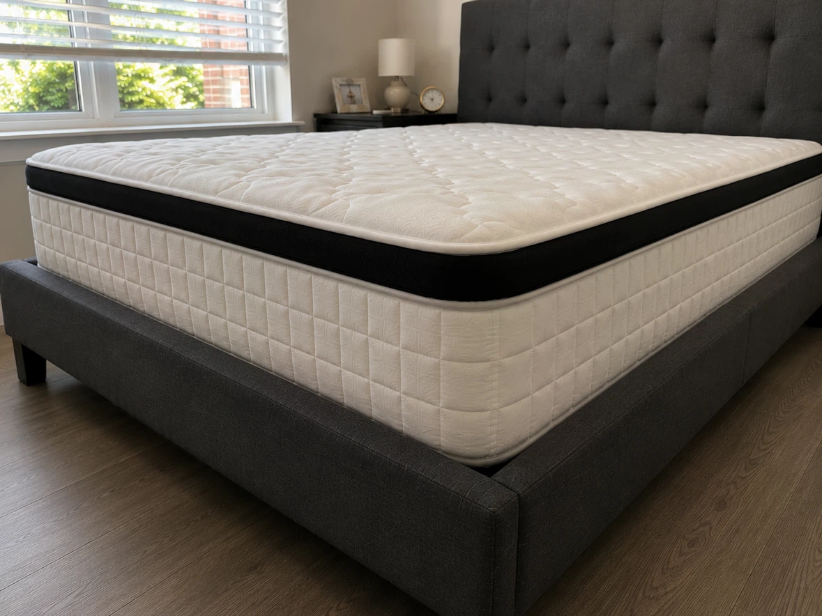 Queen Size Crystli Hybrid Mattress – Like New - photo 2