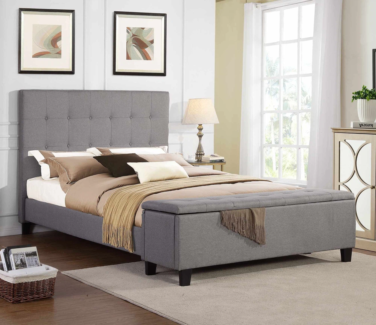 Bed frame and storage - photo 2