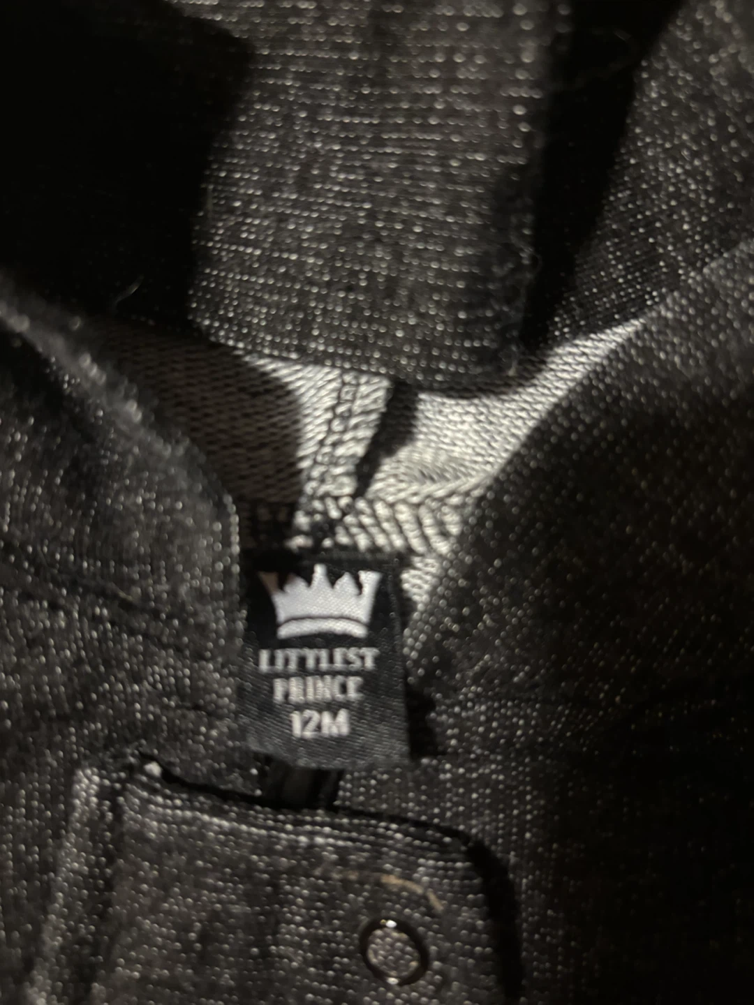 Littlest Prince Baby Onesie - 12 Months - photo 2