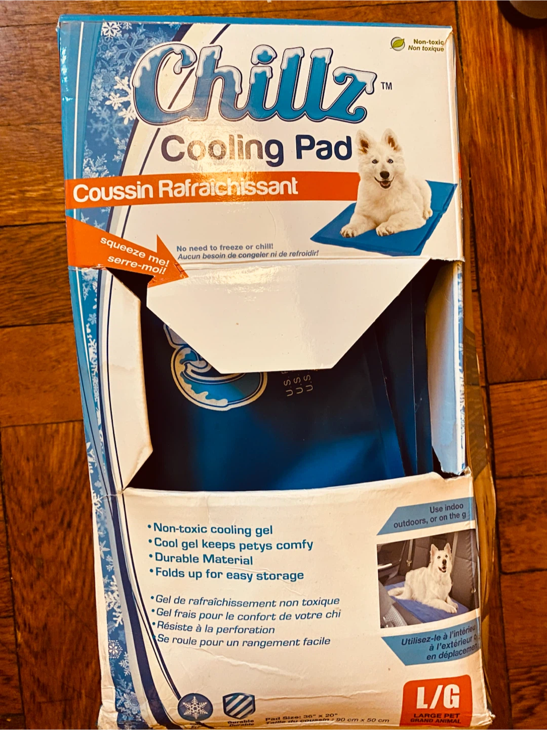 Chillz Large Cooling Pad for Pets
