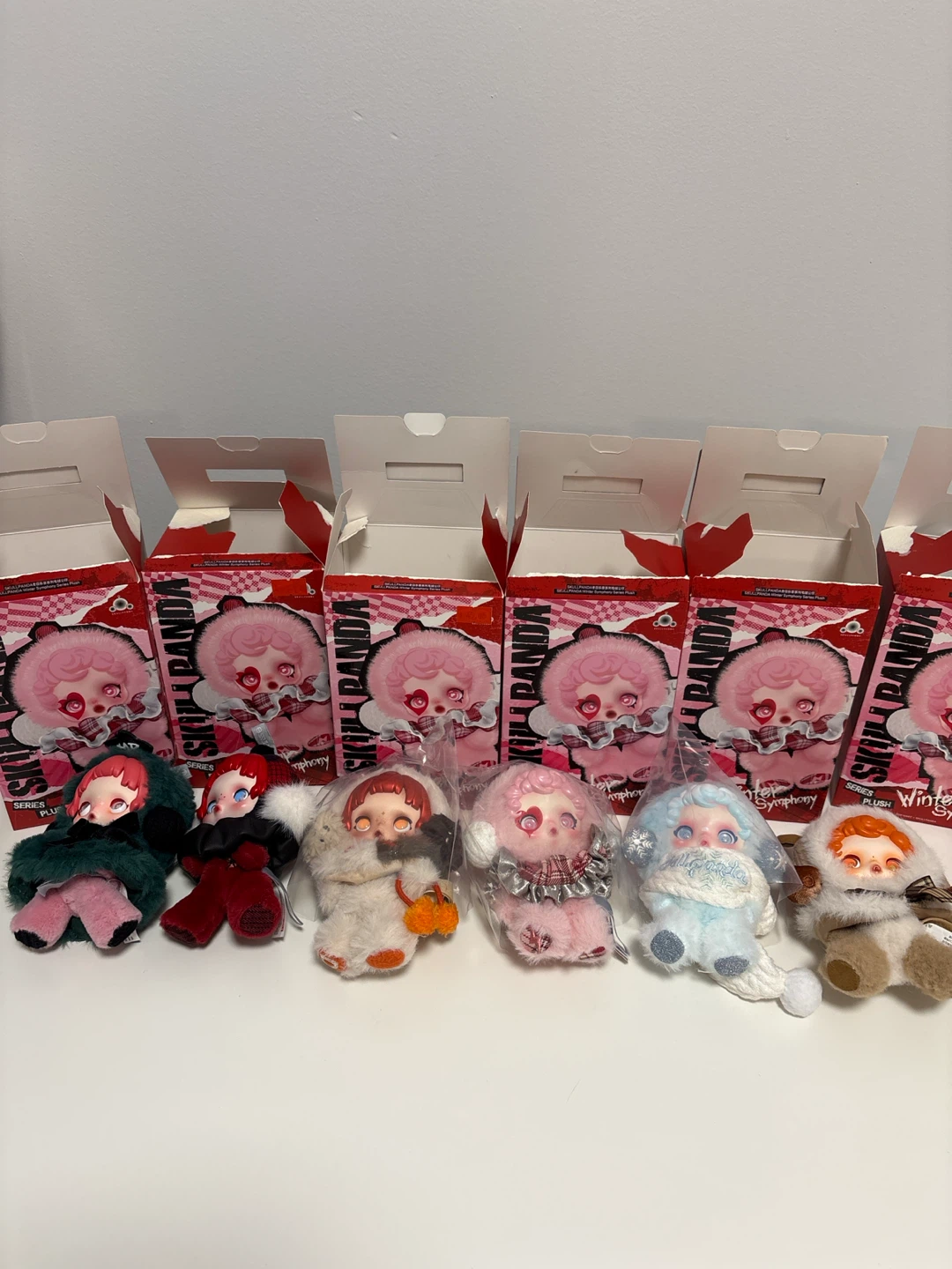 Skull Panda Winter Symphony Plush