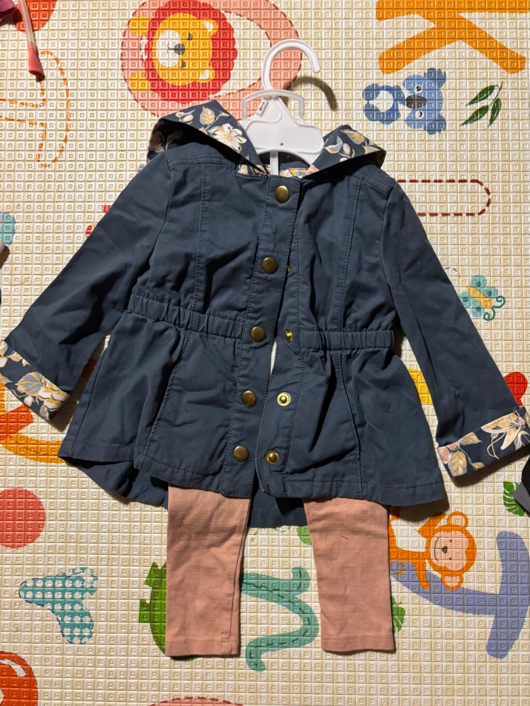 Max Studio Kids Girls Butterfly T-Shirt & Jacket Set