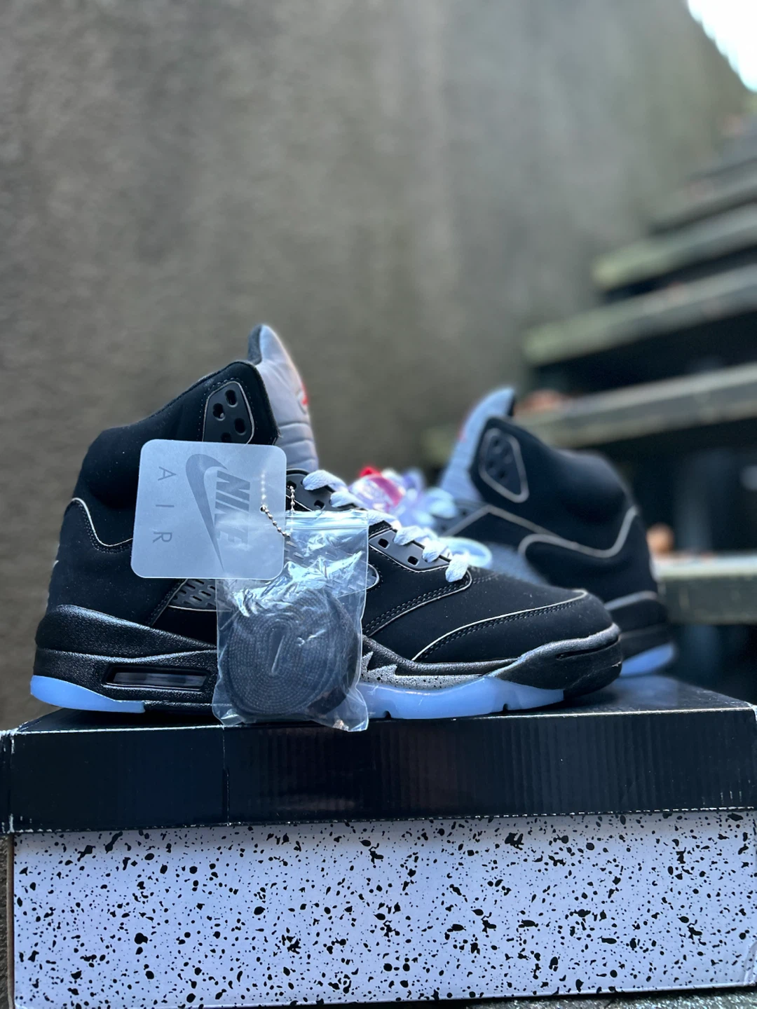 Air Jordan 5 Black Grey