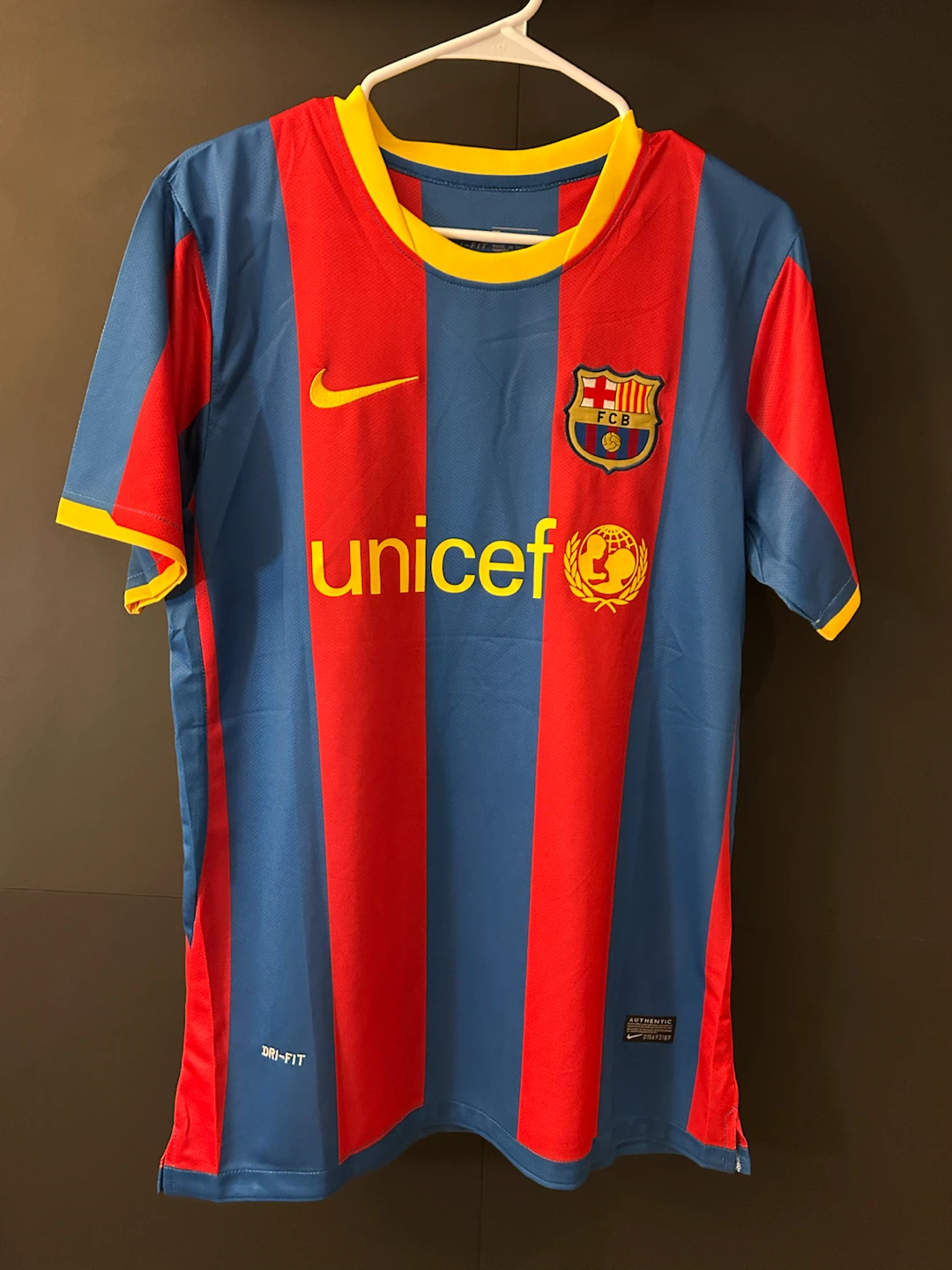 Messi FC Barcelona 2010/2011 Soccer Jersey - photo 5