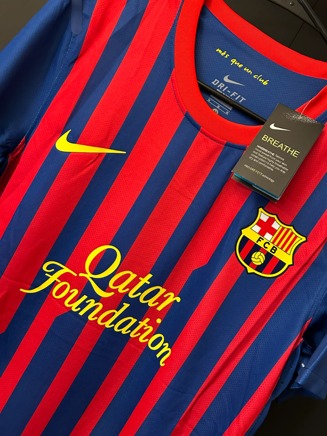 Messi FC Barcelona 2010/2011 Soccer Jersey - photo 2