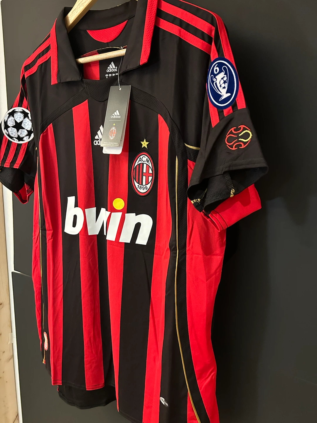 AC Milan 2006/2007 Kaka 22 Football Jersey - photo 2