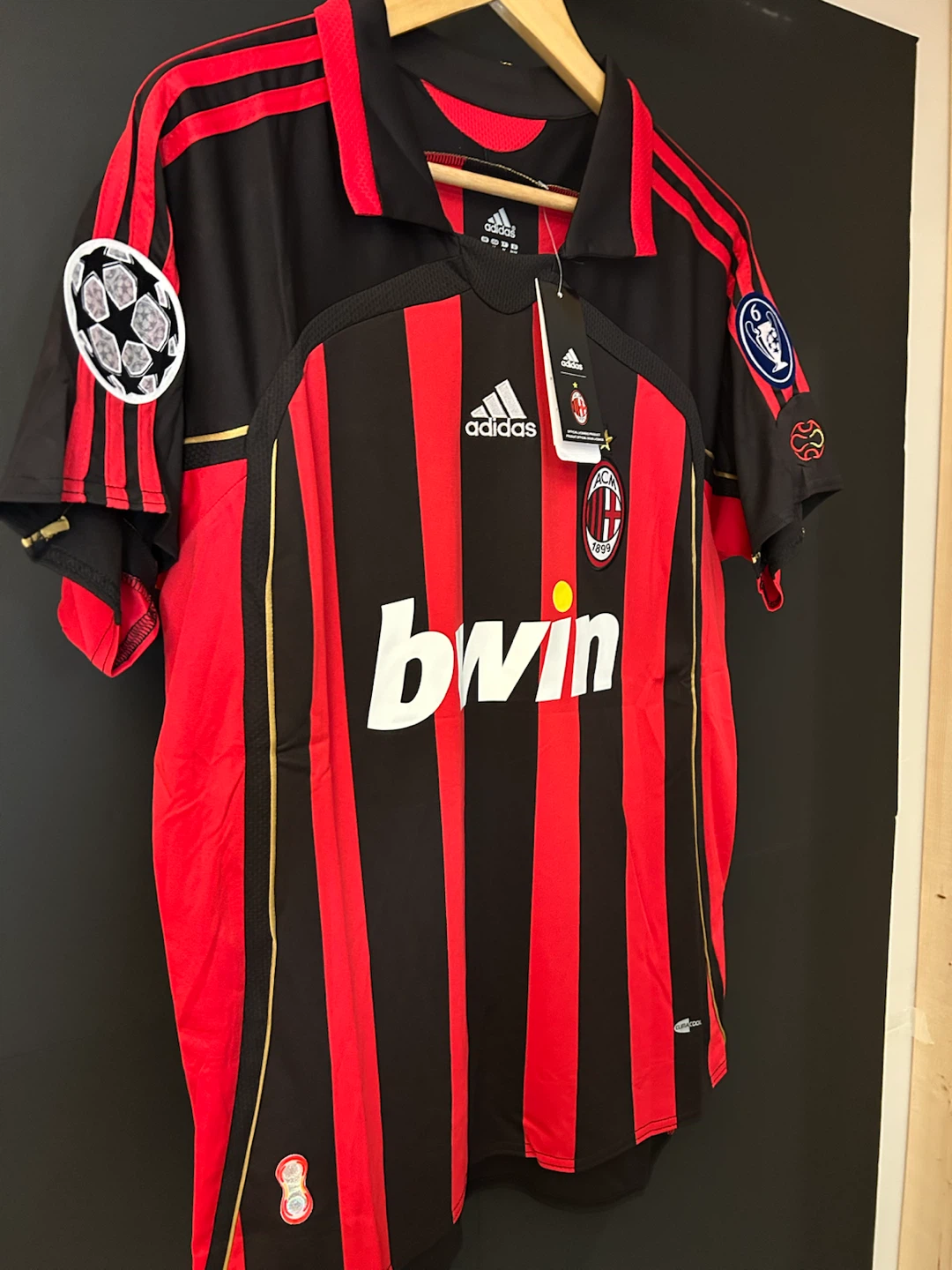 AC Milan 2006/2007 Kaka 22 Football Jersey - photo 3