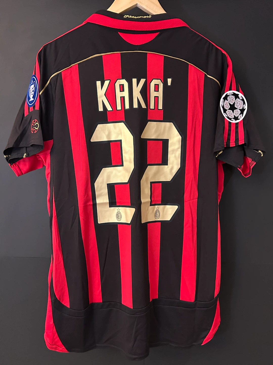 AC Milan 2006/2007 Kaka 22 Football Jersey - photo 5