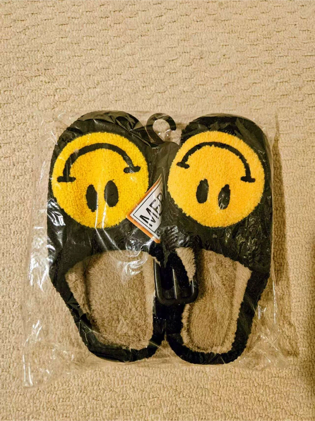 Smiley Face Slippers - NEED TO SELL EVERYTHING