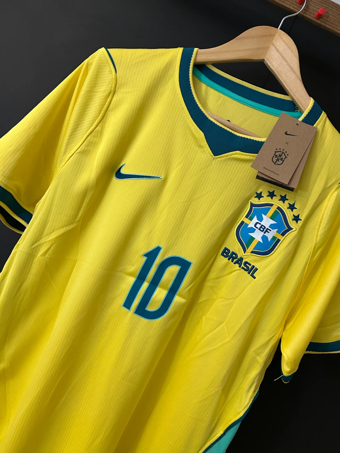 Neymar Jr Brazil National Football Team Jersey - photo 2
