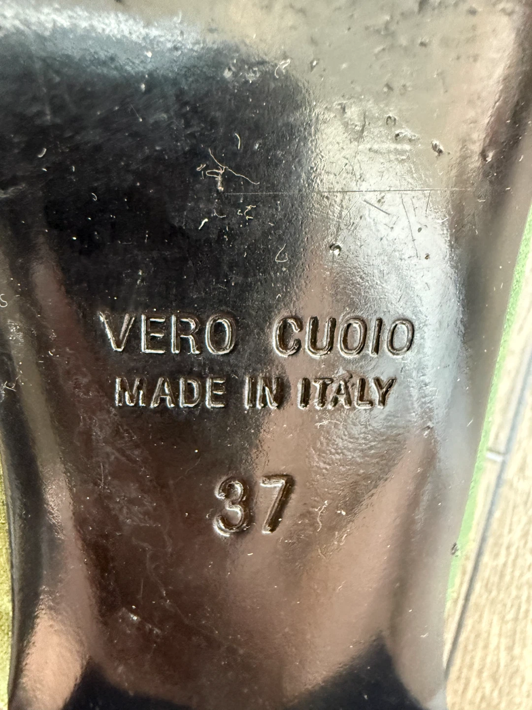 VERO CUOIO Women's Slingback Heels Size 37 Made in Italy - photo 3