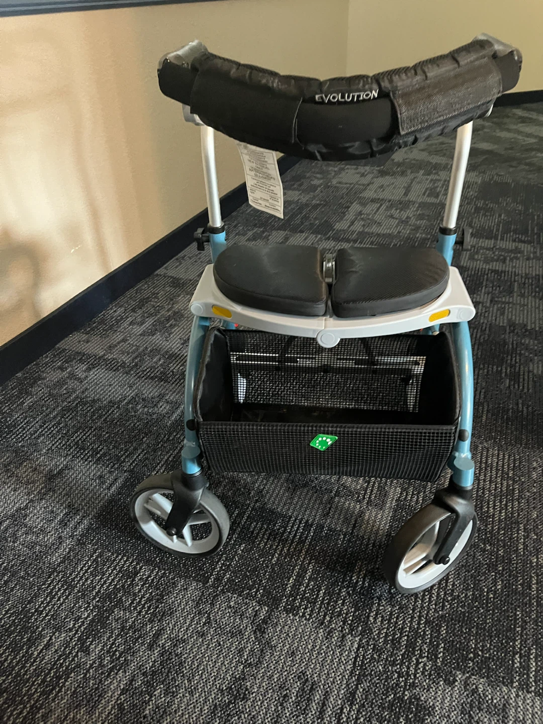 Evolution Rollator Walker with Seat and Basket - photo 4