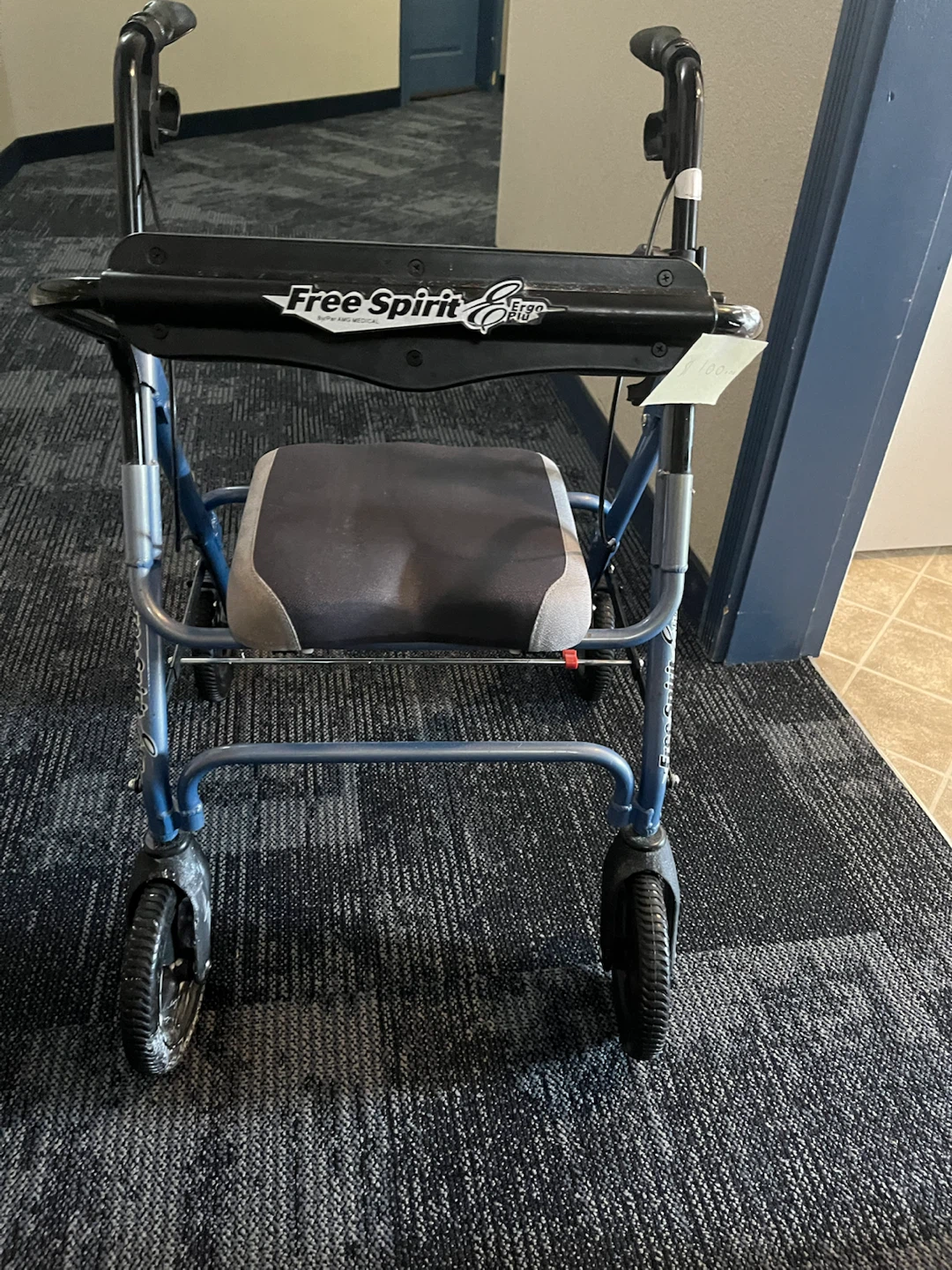 Free Spirit "Lite" Walker with Seat and Brakes