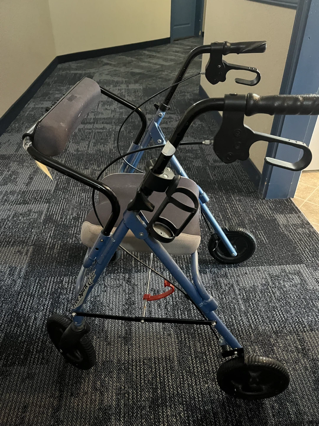 Free Spirit "Lite" Walker with Seat and Brakes - photo 2