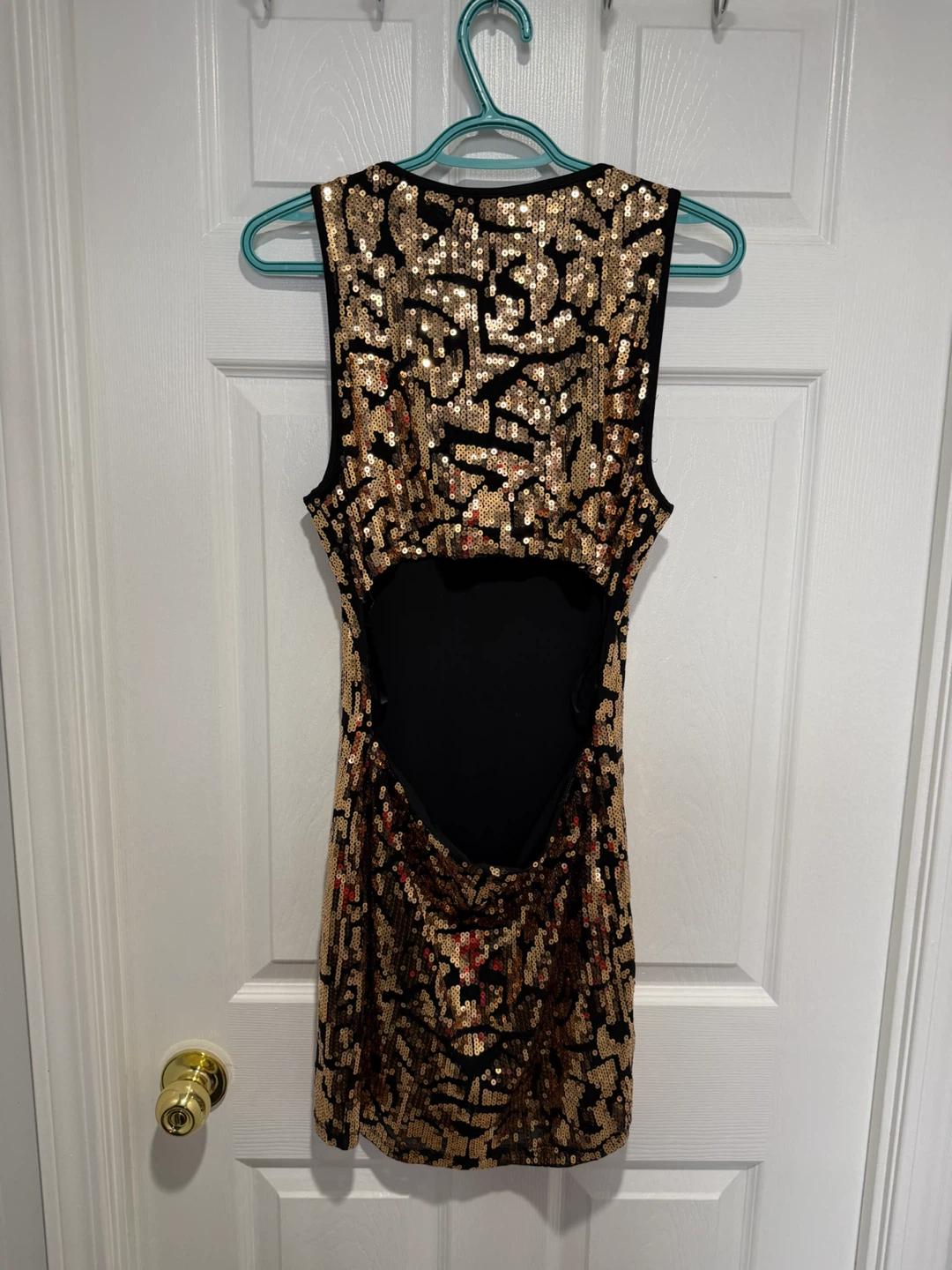 Bebe Sequined Tank Dress - photo 2