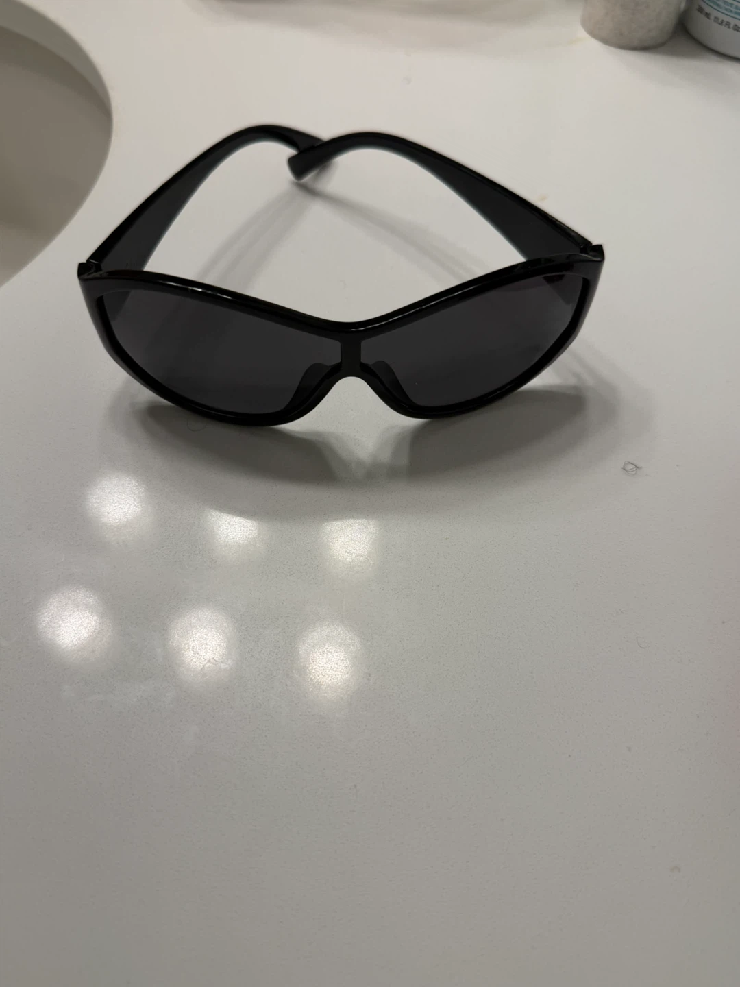 Black Oversized Sunglasses - photo 2