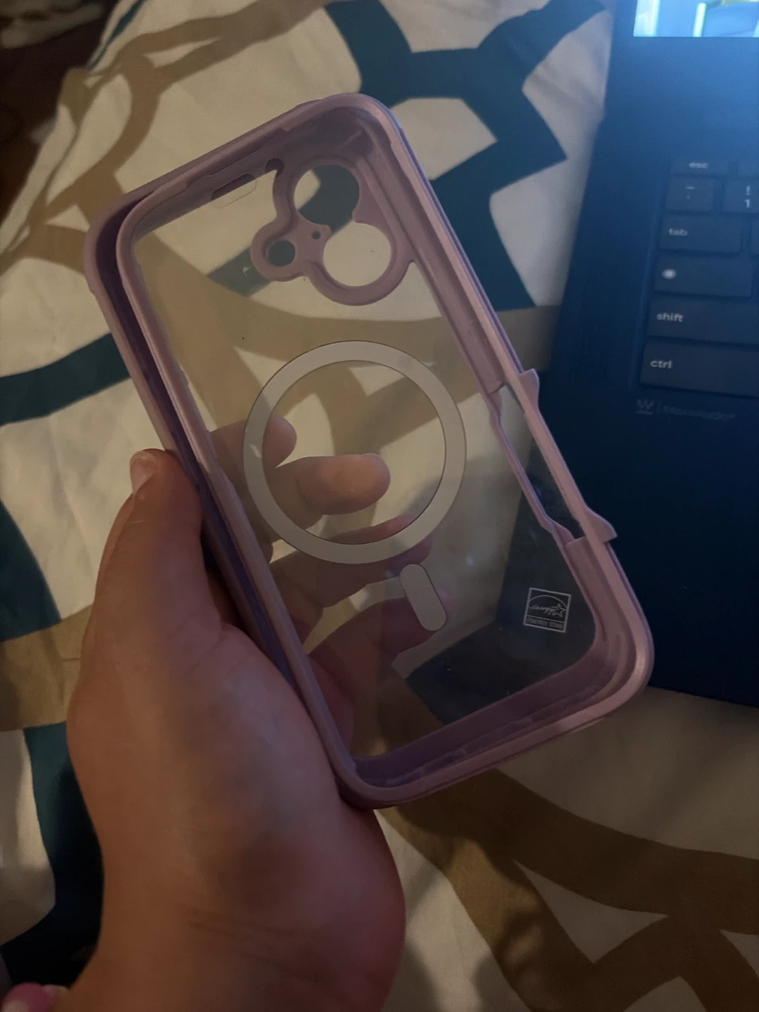 Purple MagSafe Compatible Phone Case