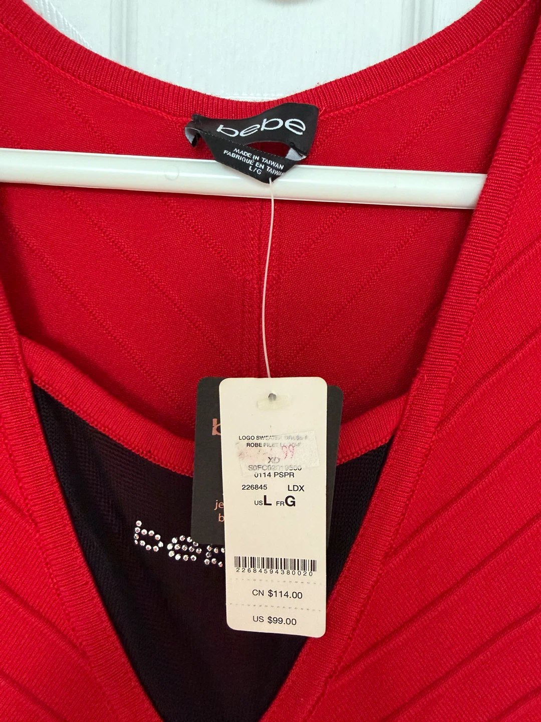 Bebe Red Bandage Dress - photo 3
