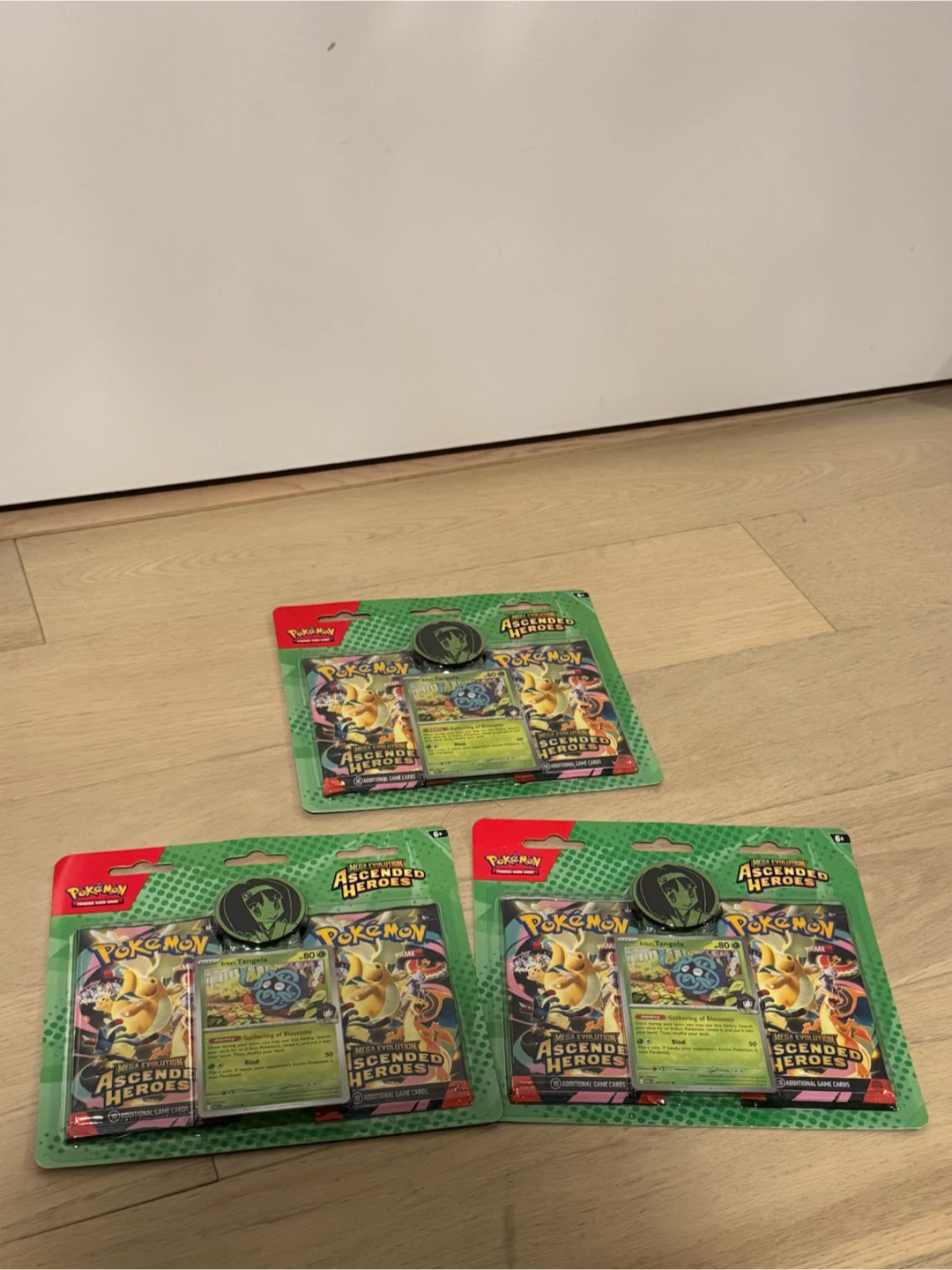 Ascended heroes 2 pack blisters