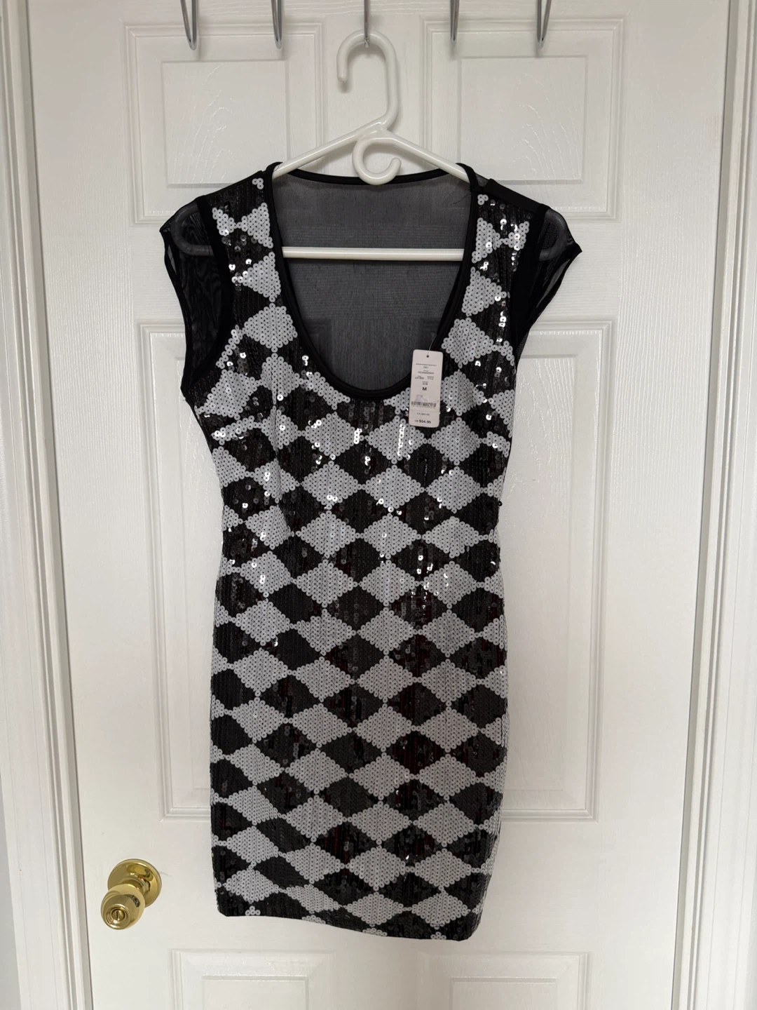 Bebe Sequin Dress