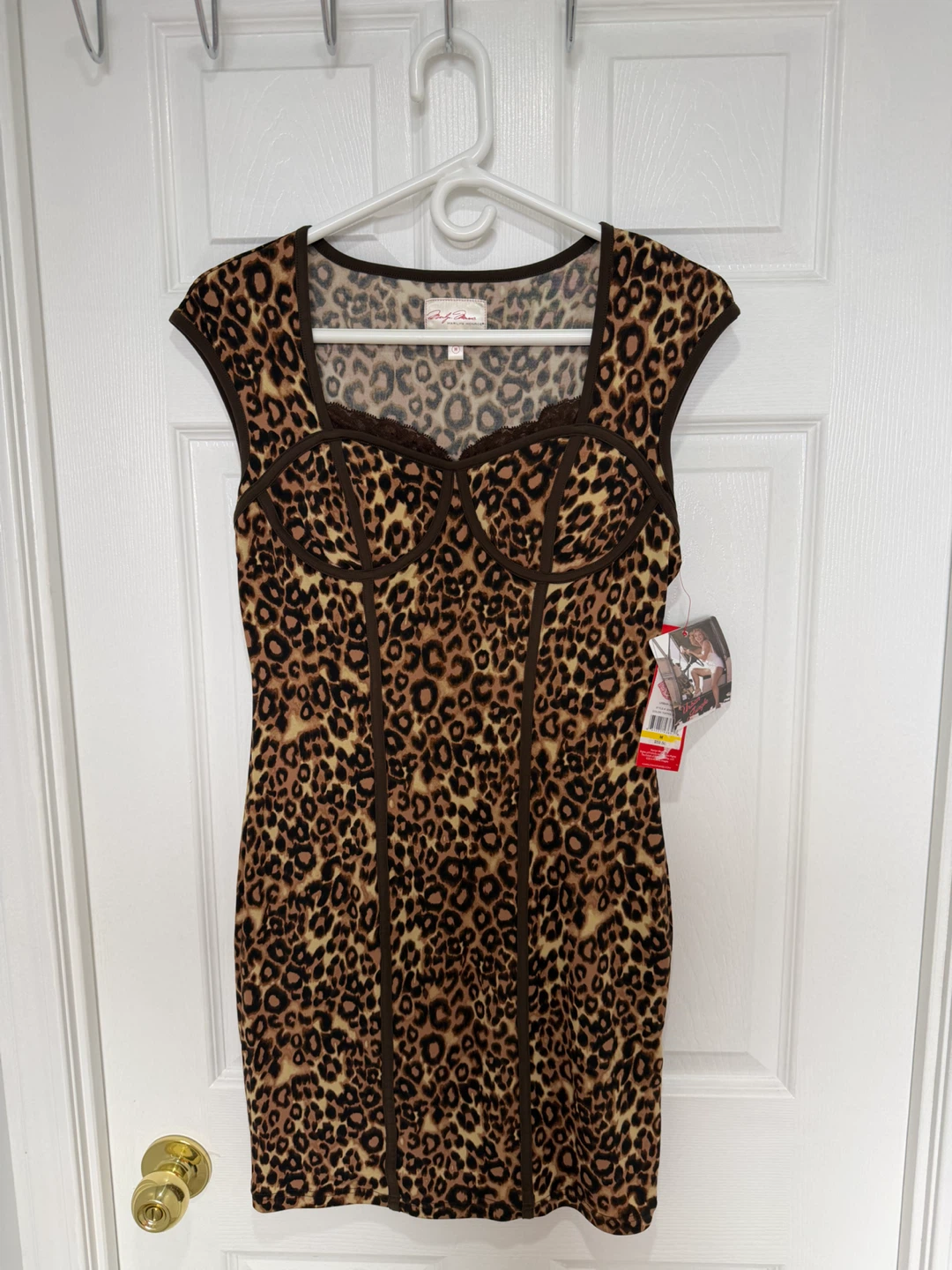 Marilyn Monroe Leopard Print Dress
