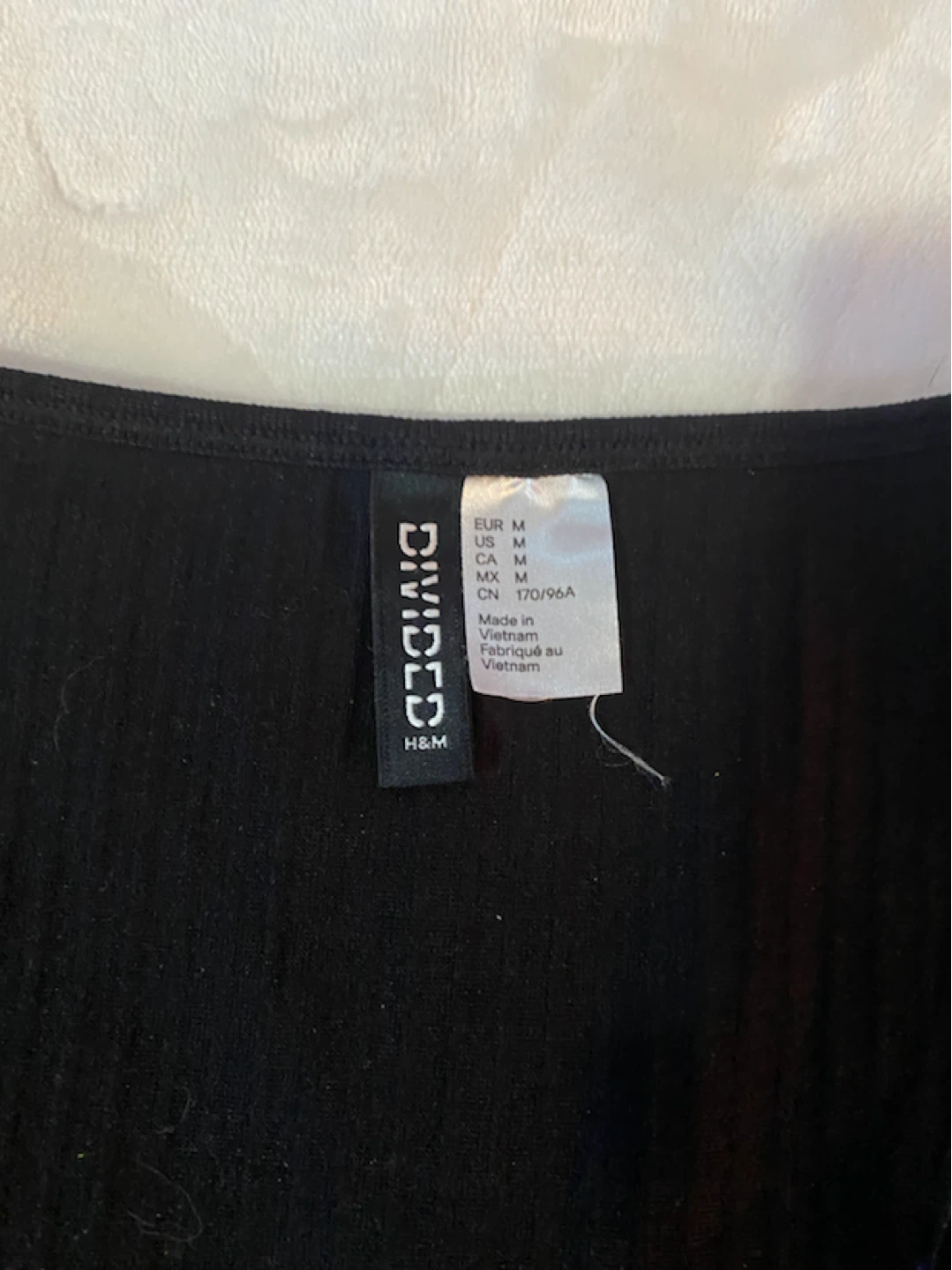 H&M Divided Black Long Sleeve Top - photo 2