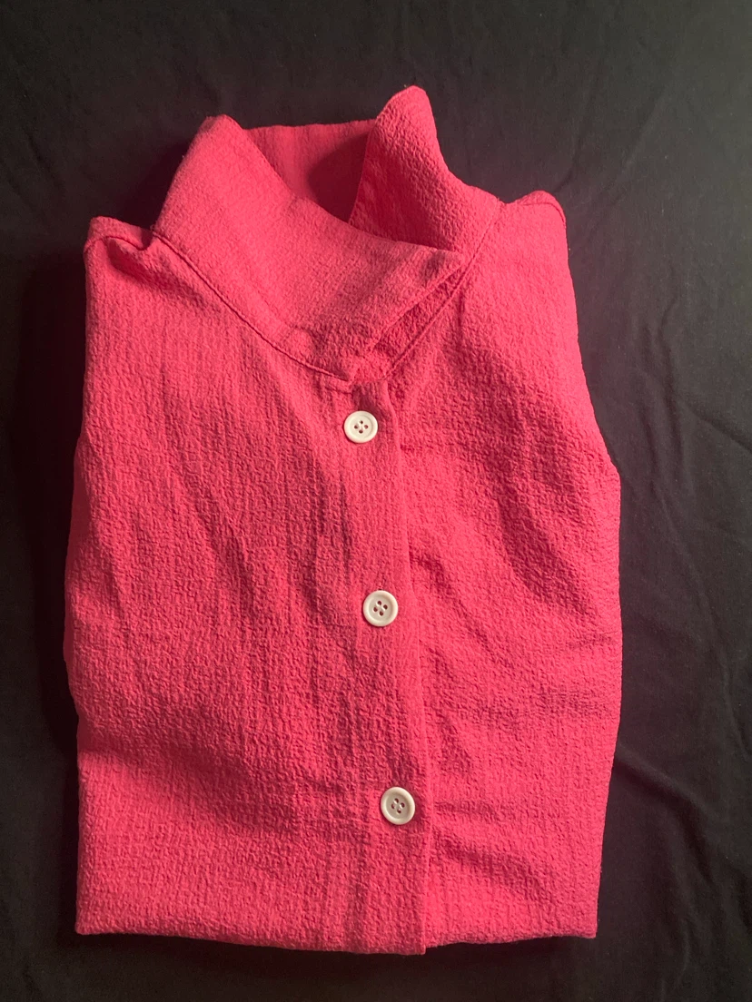 Pink SHEIN button up Size Medium