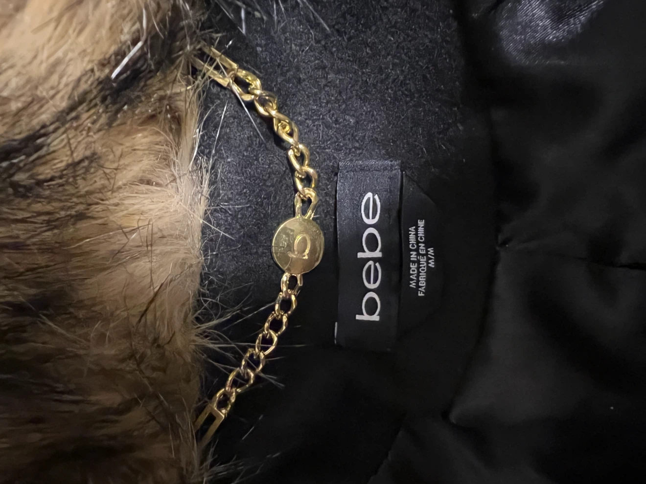 Bebe Black Wool Blend Coat - photo 3