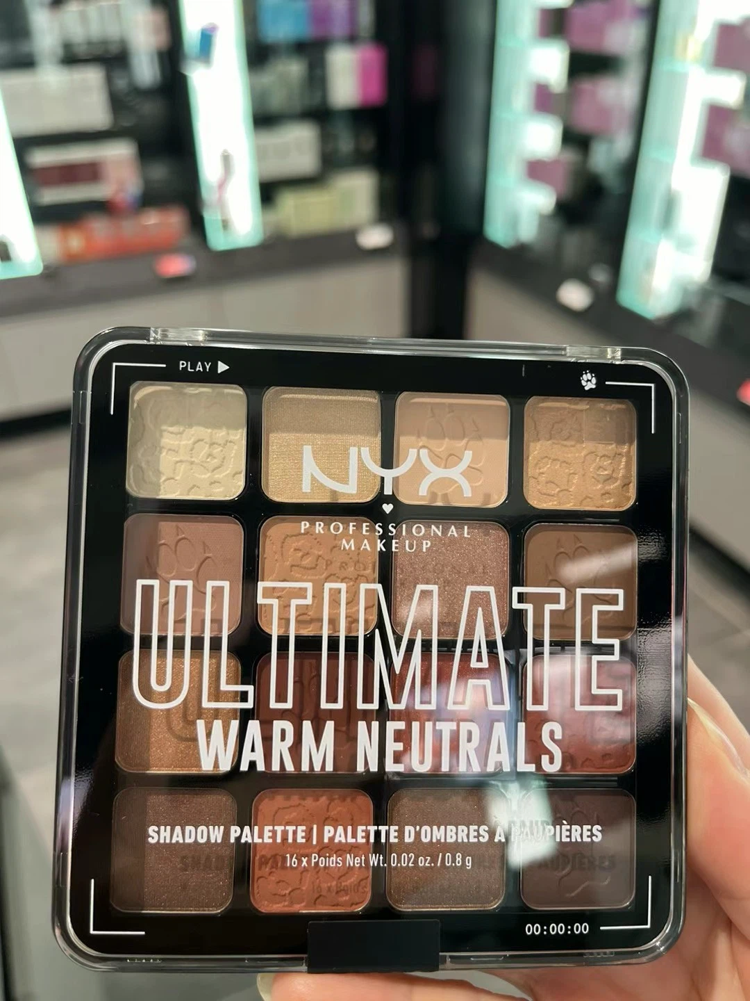 NYX Ultimate Warm Neutrals Eyeshadow Palette