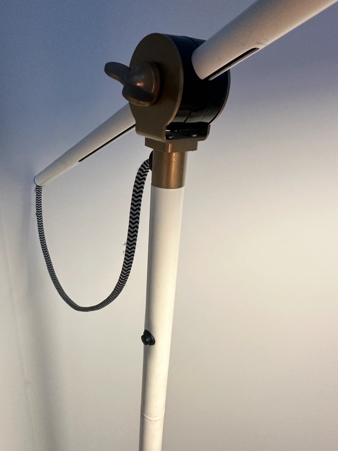 IKEA RANARP White Floor Lamp with Adjustable Arm - photo 3