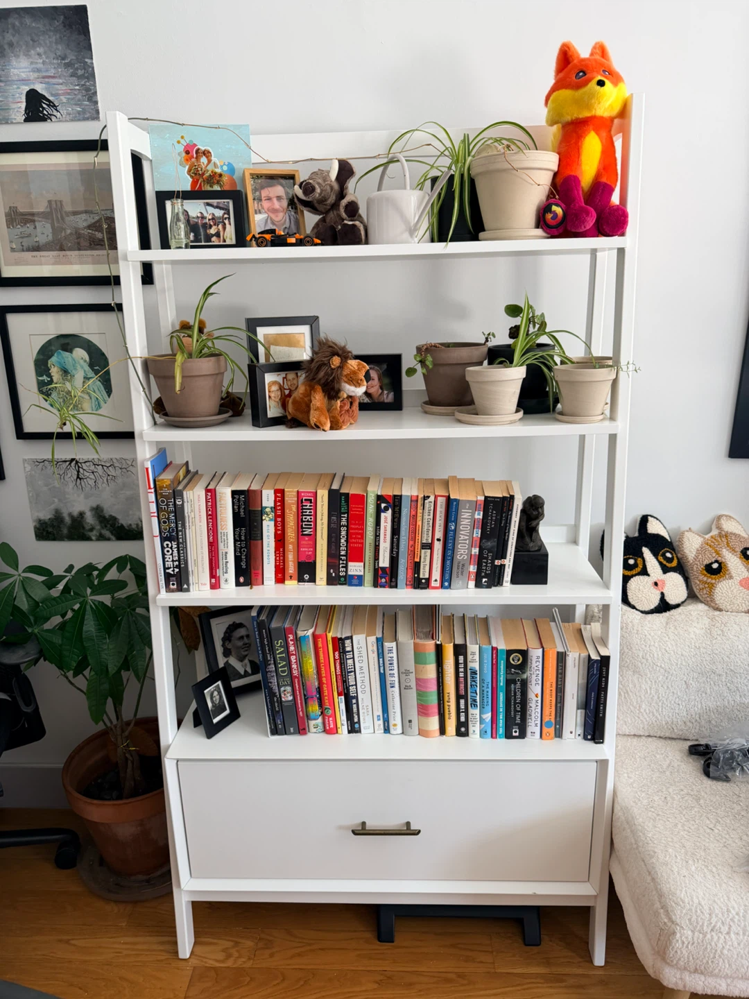 Crosley Furniture Landon Etagere Bookshelf