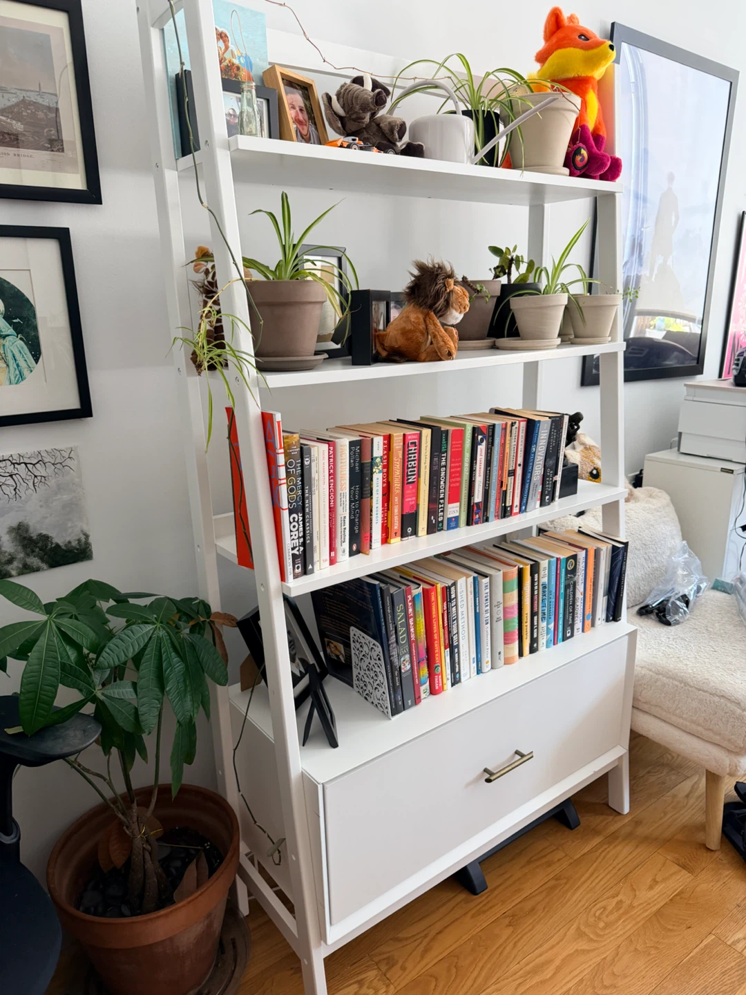 Crosley Furniture Landon Etagere Bookshelf - photo 2