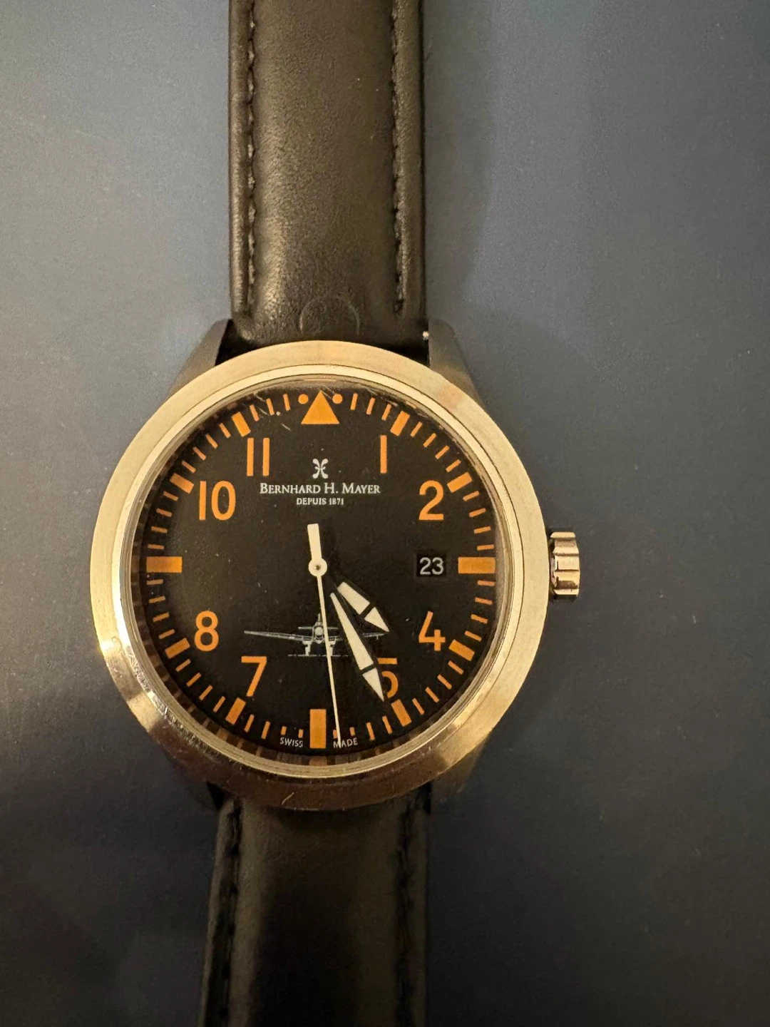 Bernhard H. Mayer Watch with Box - photo 3