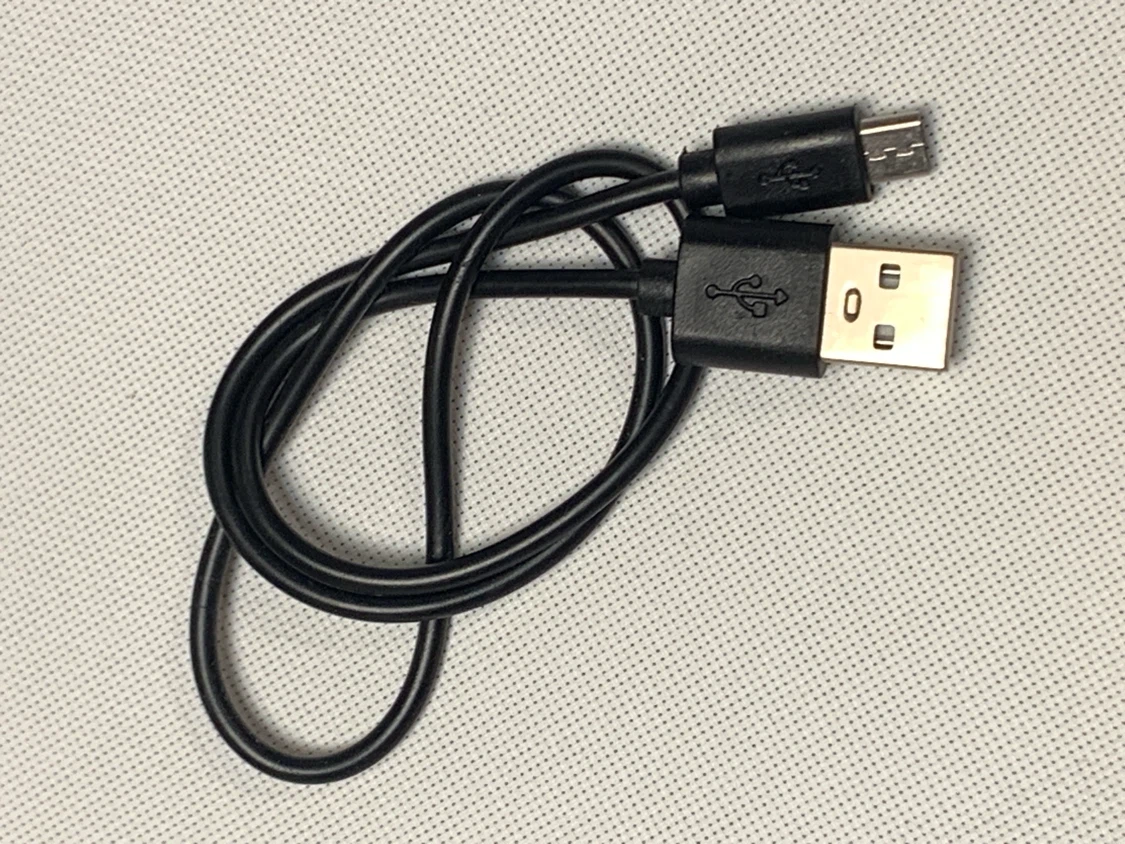 Black USB to Micro USB Cable