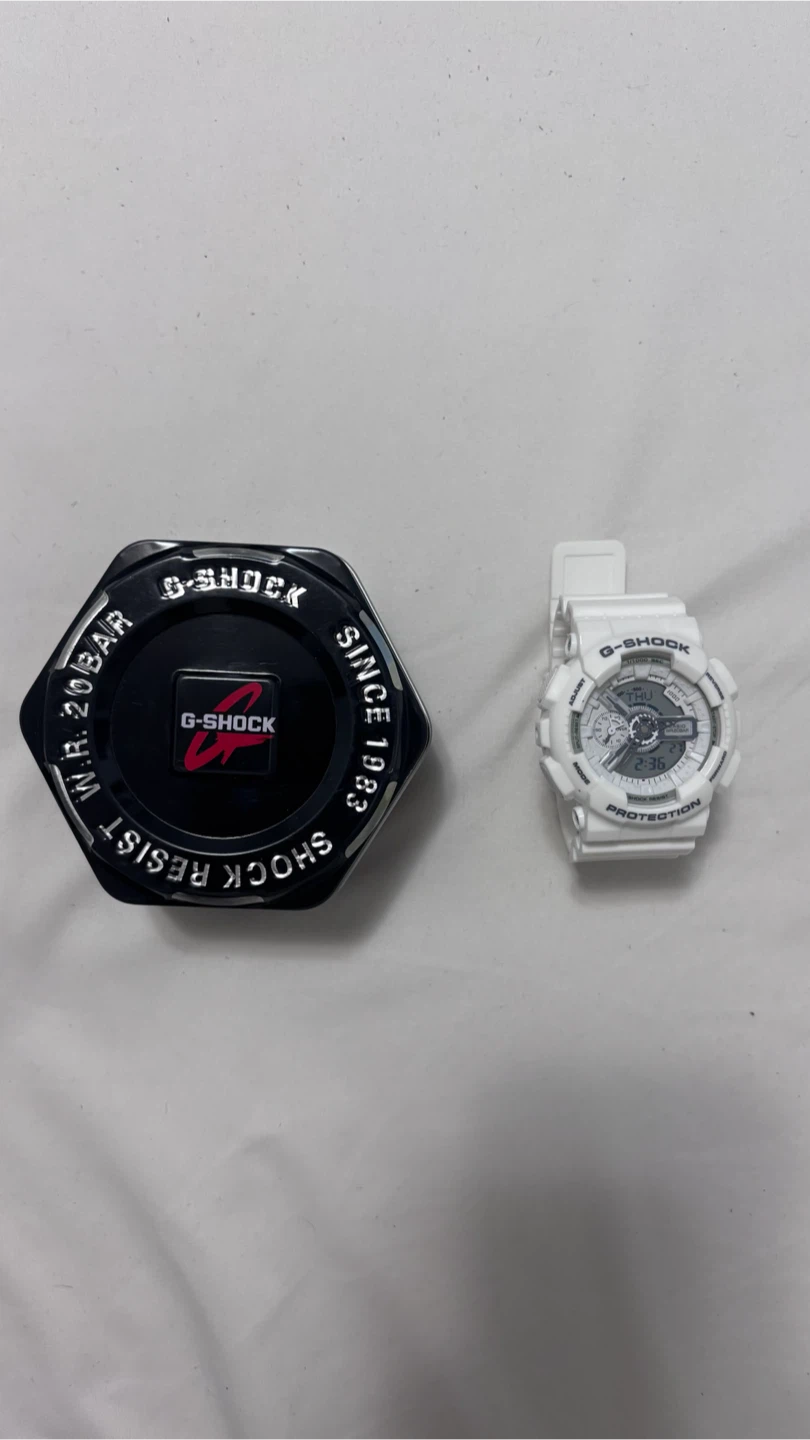 White G-Shock Watch