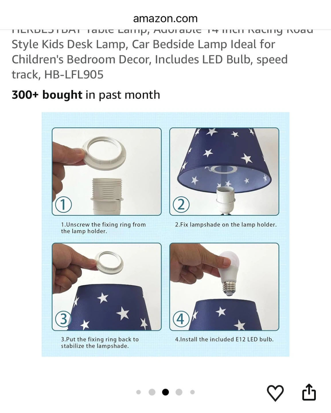 Kids Desk Lamp - Racing Car Speed Track Design - photo 4