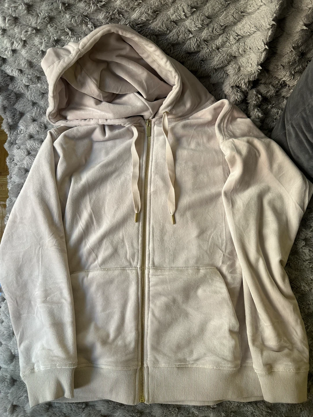 New Aurum Velour Zip-Up Hoodie - photo 2