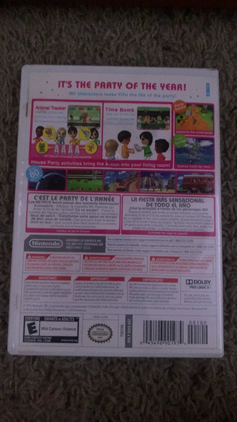 Nintendo Wii Party Game - photo 3