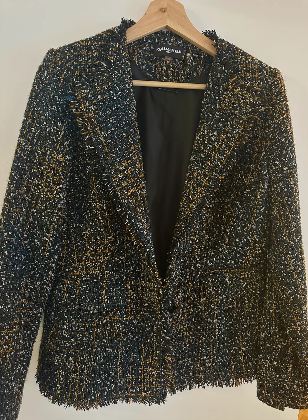 Karl Lagerfeld Paris Tweed Blazer - photo 5