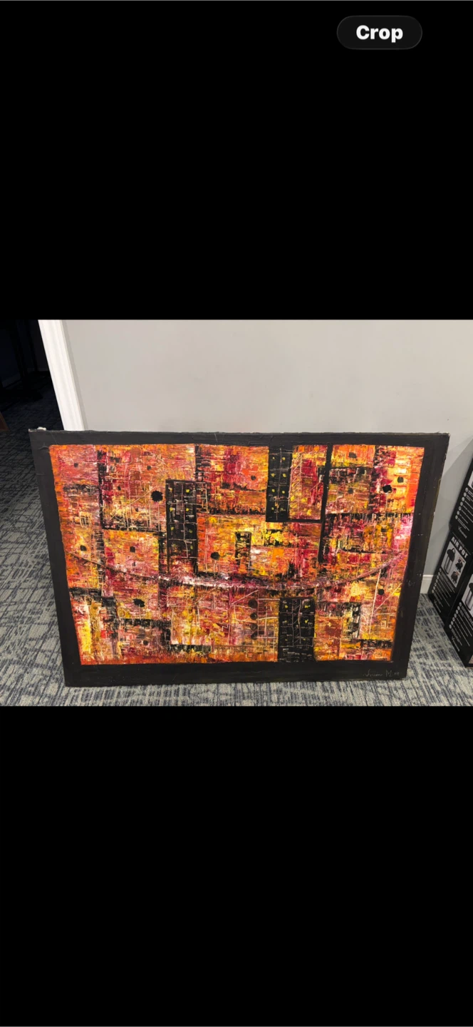 Abstract Textured Painting
